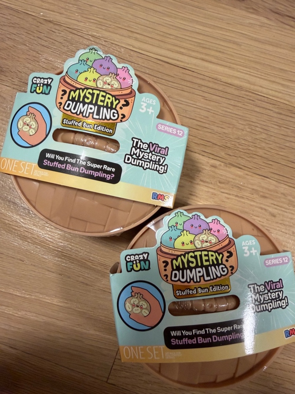 ✨ 2 Viral Stuffed Bun Mystery Dumpling Squishy Bun ✨ Five Below NEW SEALED